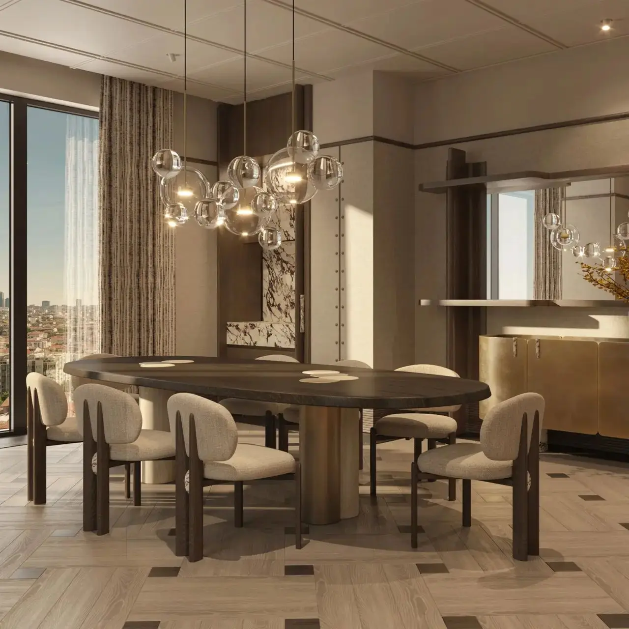 Dining space